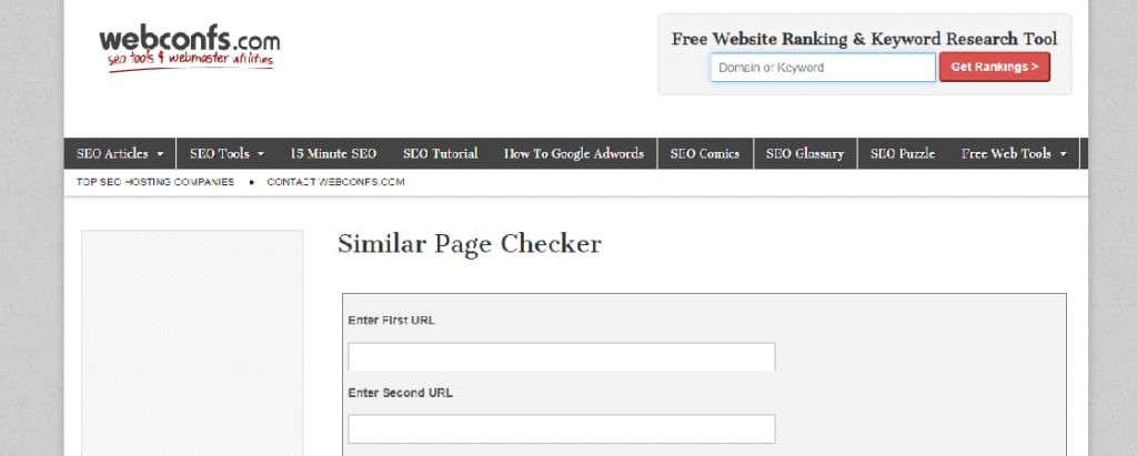 بررسی یونیک بودن محتوا با ابزار Similar Page Check