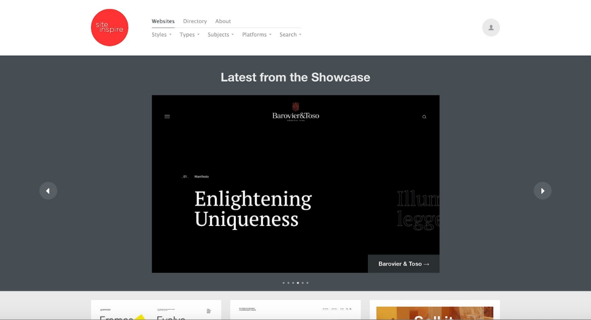 سایت siteInspire