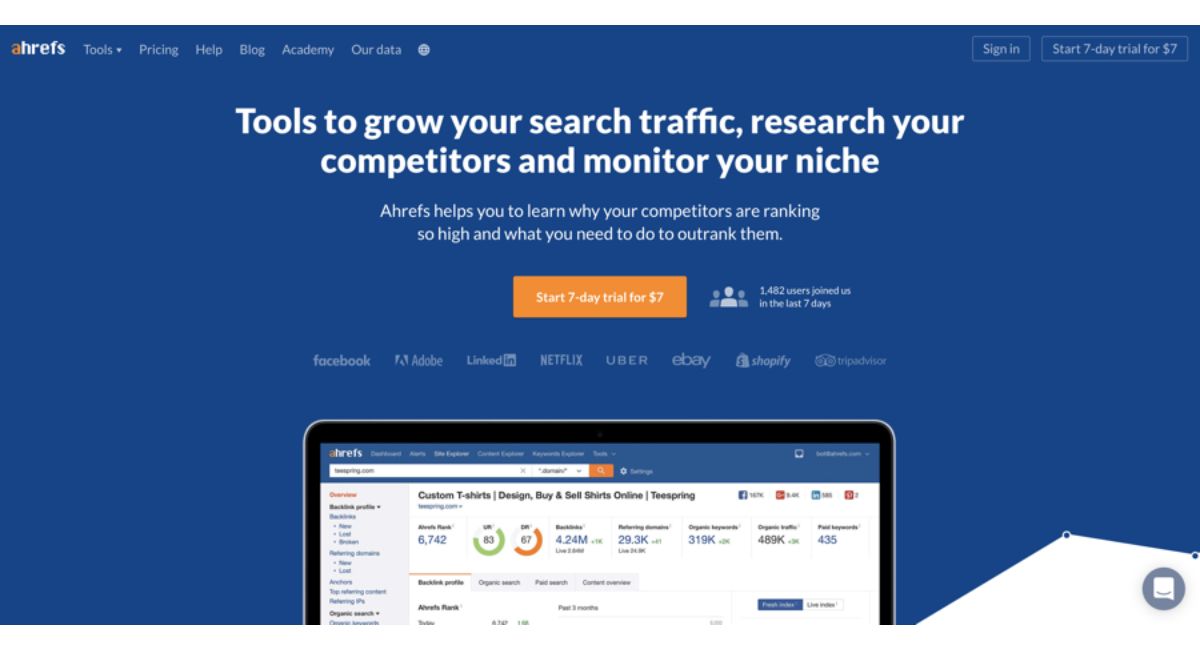 اهرفس (Ahrefs)