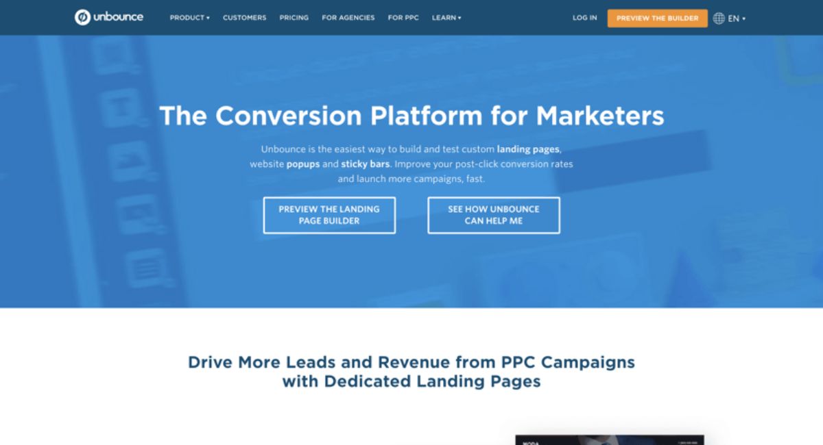 آنبونس (Unbounce)