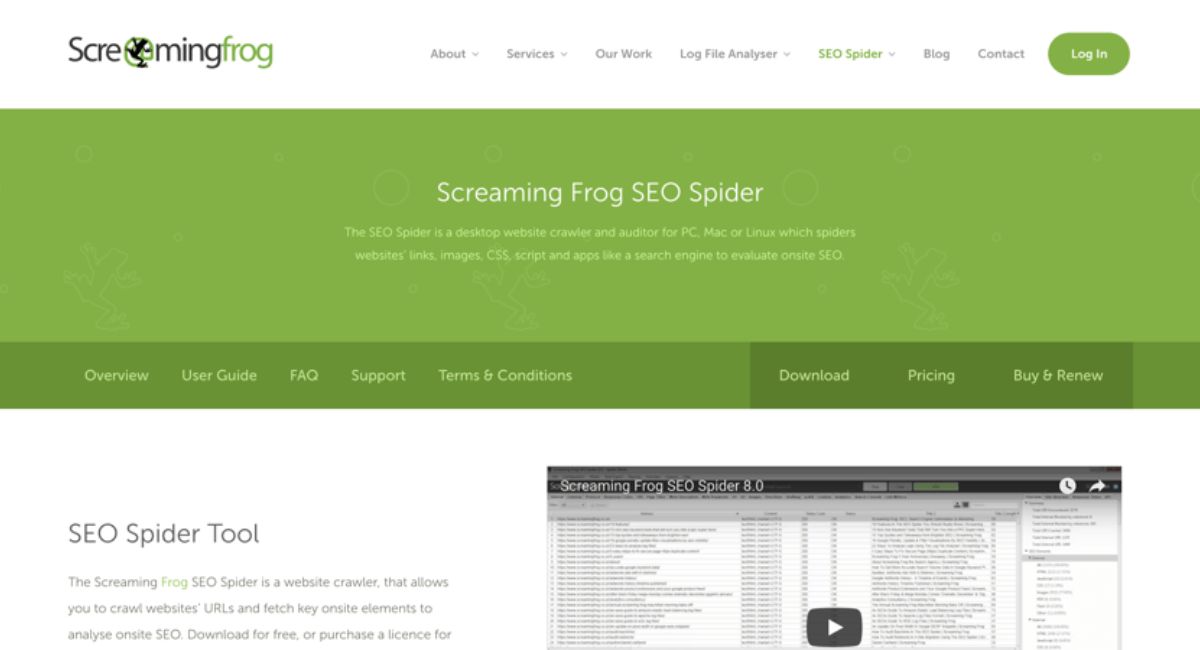 اسکریمینگ فروگ (Screaming Frog)