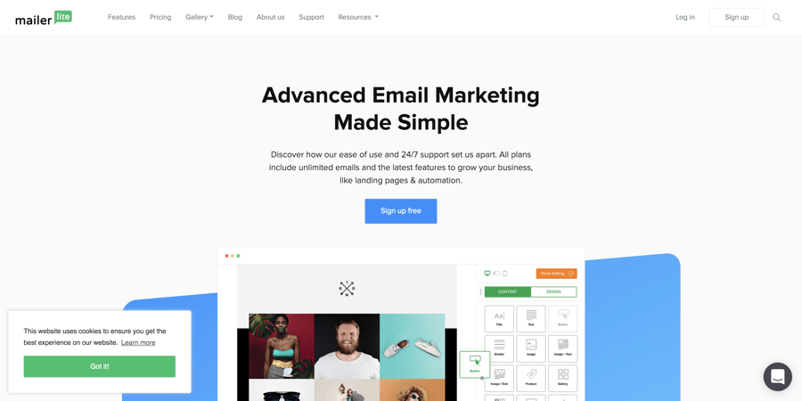 میلر لایت (Mailerlite)