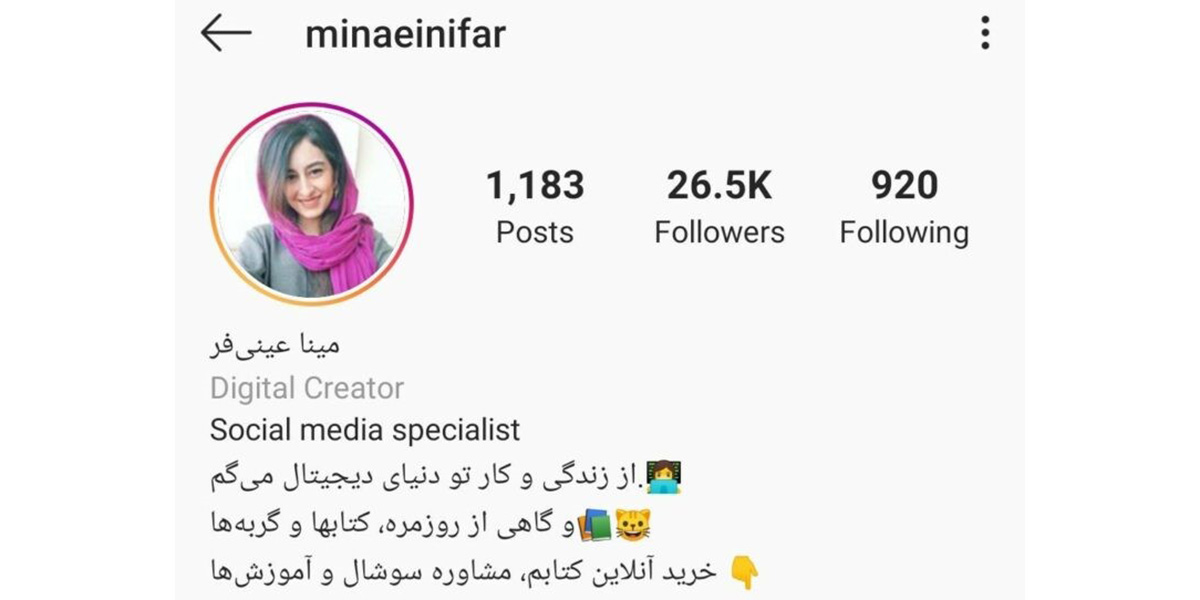 نمونه اسم پیج تولید محتوا