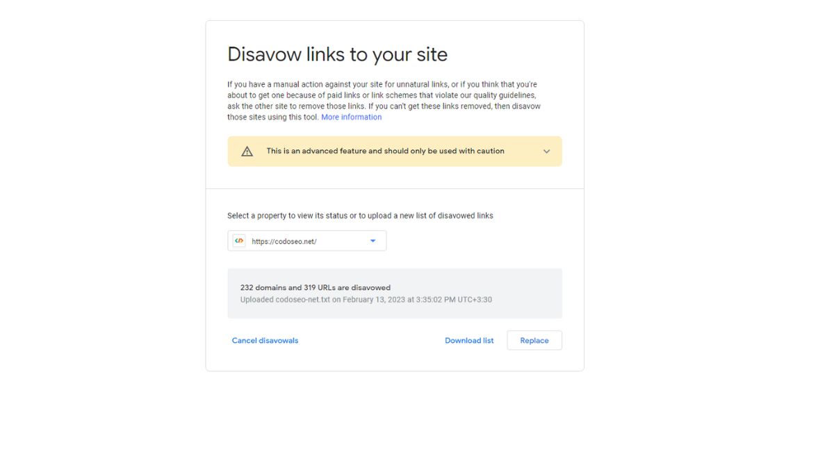 Disavow کردن لینک‌های اسپم و مخرب