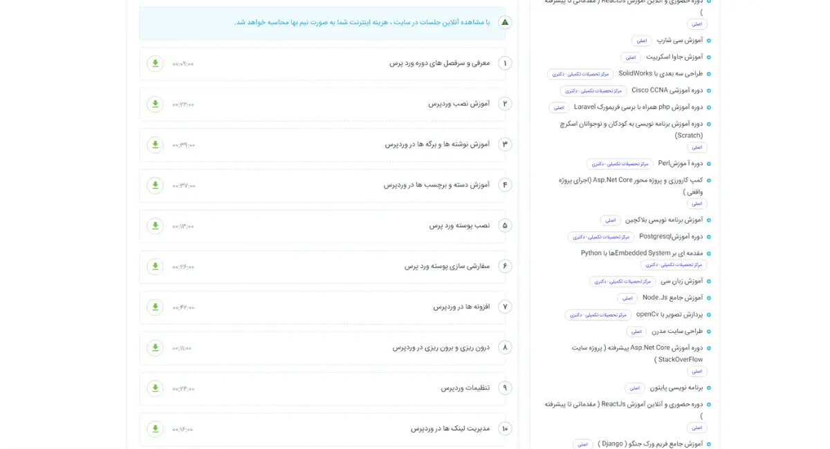 دوره آموزش طراحی سایت وردپرس - تاپ لرن