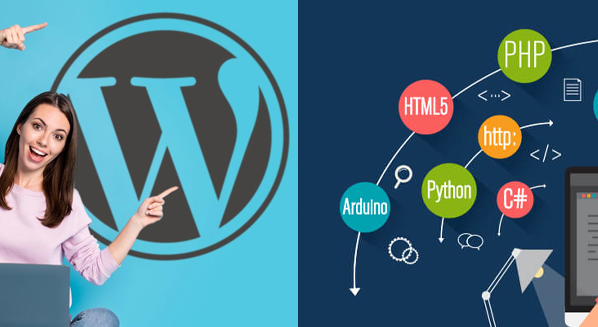 تفاوت طراحی سایت با وردپرس و html